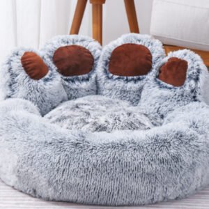 Bolster Dog Bed — Sculpted Paw Lounge — main view