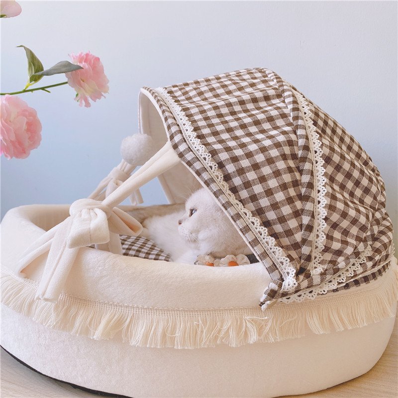 Covered Cat Bed — Cradle Lounge — main view